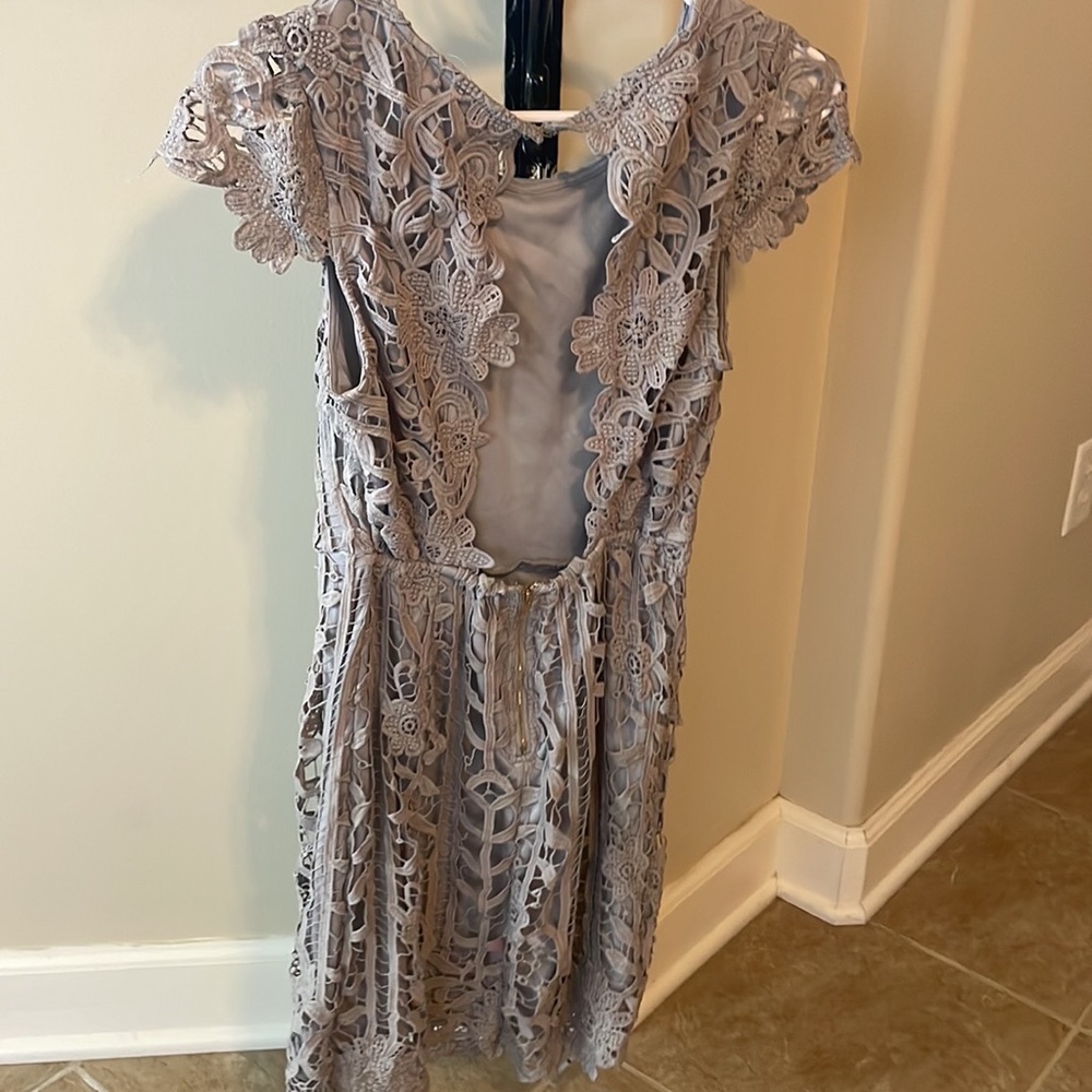she and sky purple dress